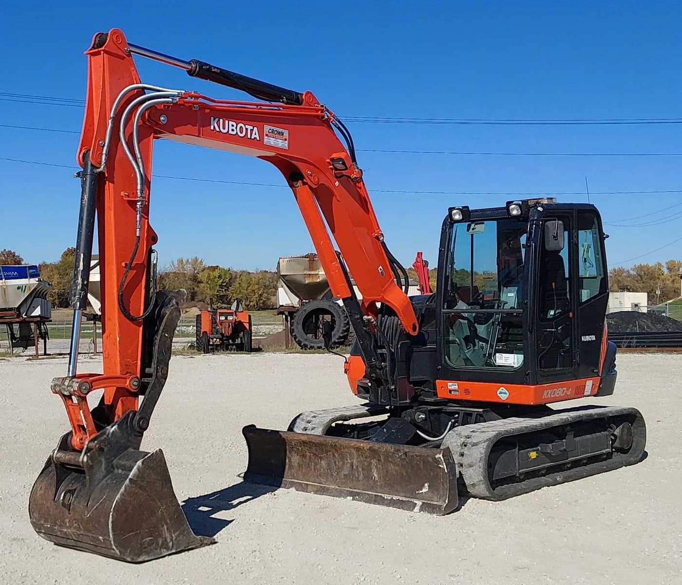 Kubota KX080-4 mini excavator listed by Heavy Duty Export