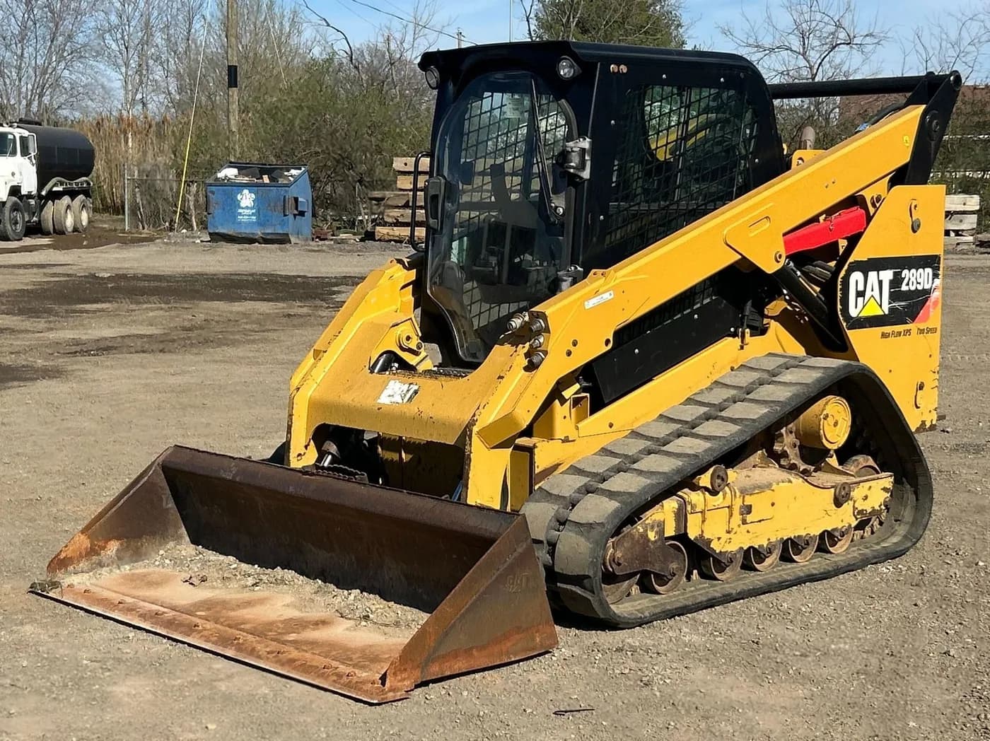 Caterpillar 289D tracked skid steer loader listed by Heavy Duty Export